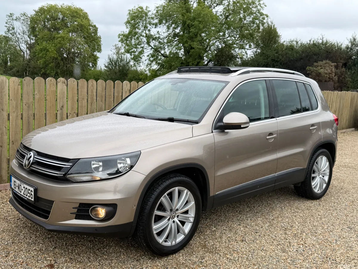 Volkswagen Tiguan SUV, Diesel, 2016, Brown