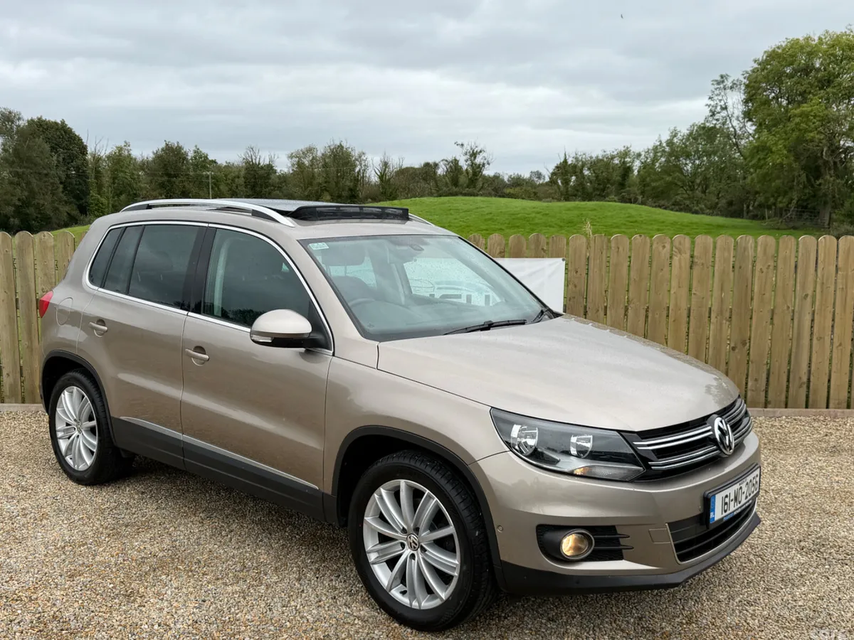 Volkswagen Tiguan SUV, Diesel, 2016, Brown