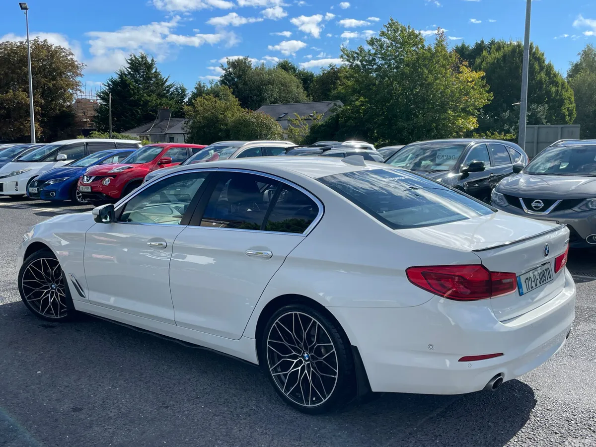 BMW 5-Series Saloon, Diesel, 2017, White