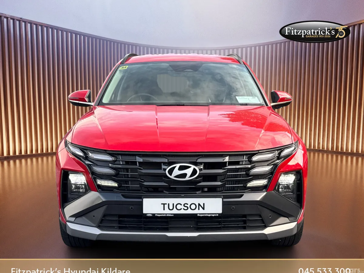Hyundai Tucson SUV, Diesel, 2027, Red
