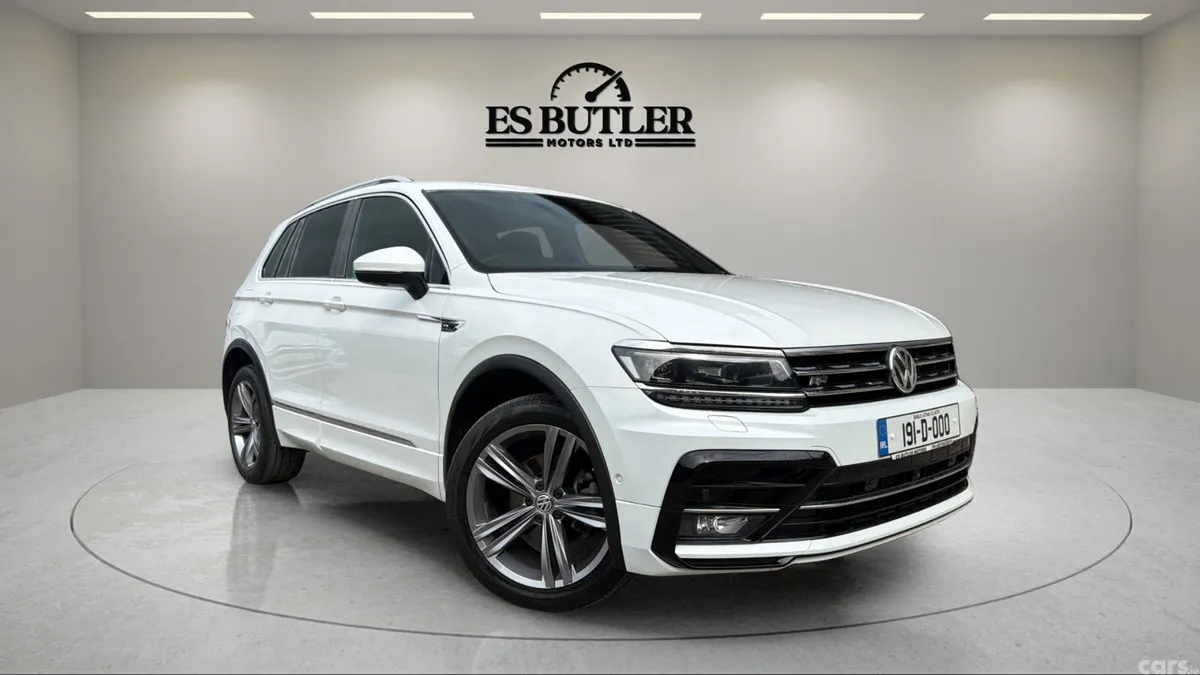 Volkswagen Tiguan SUV, Diesel, 2019, White