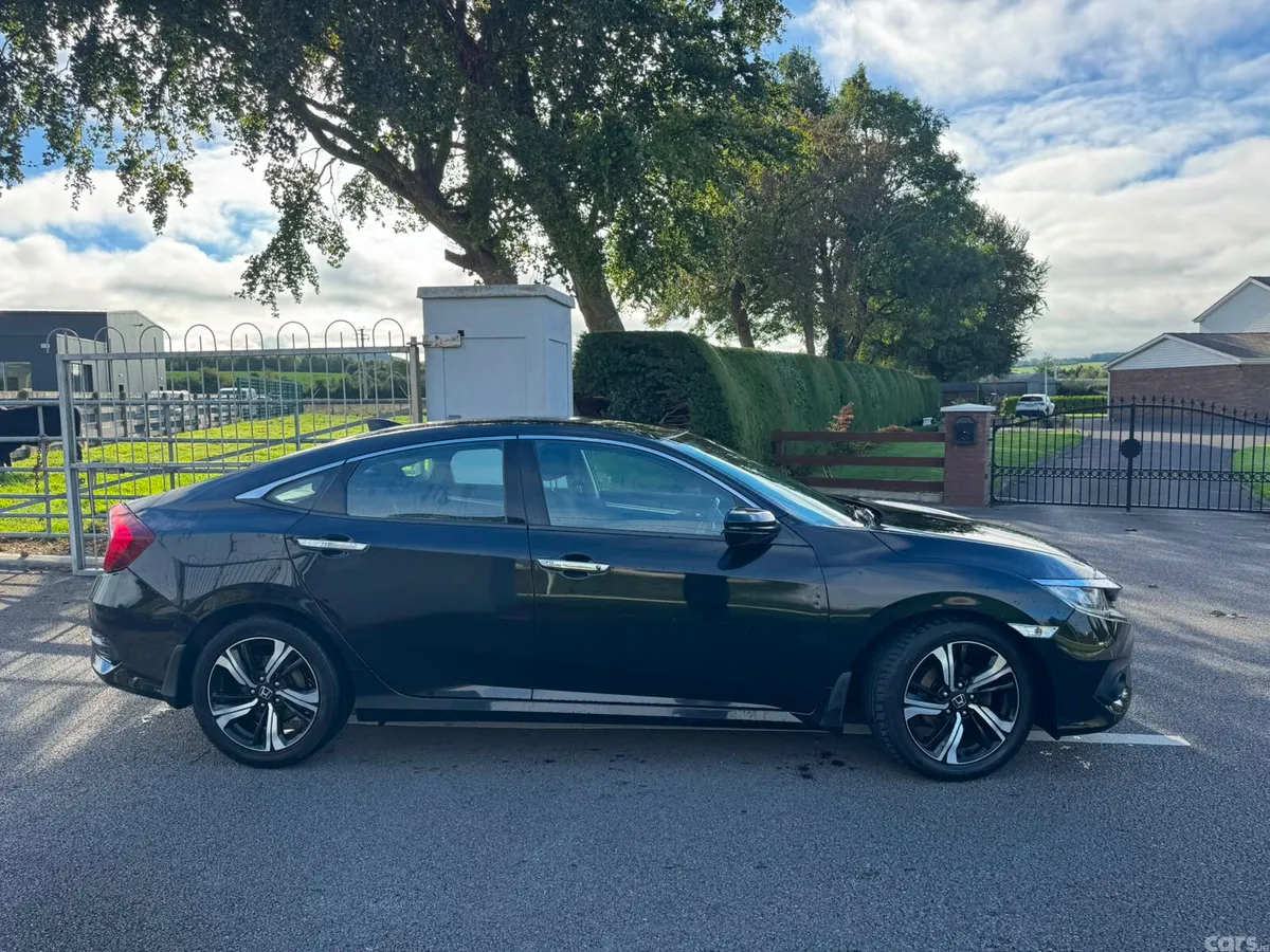 Honda Civic Saloon, Petrol, 2019, Black