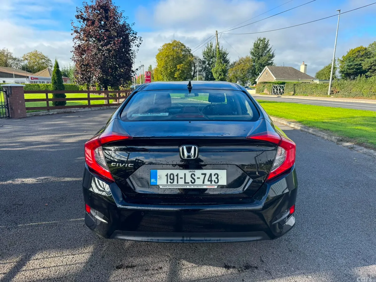 Honda Civic Saloon, Petrol, 2019, Black
