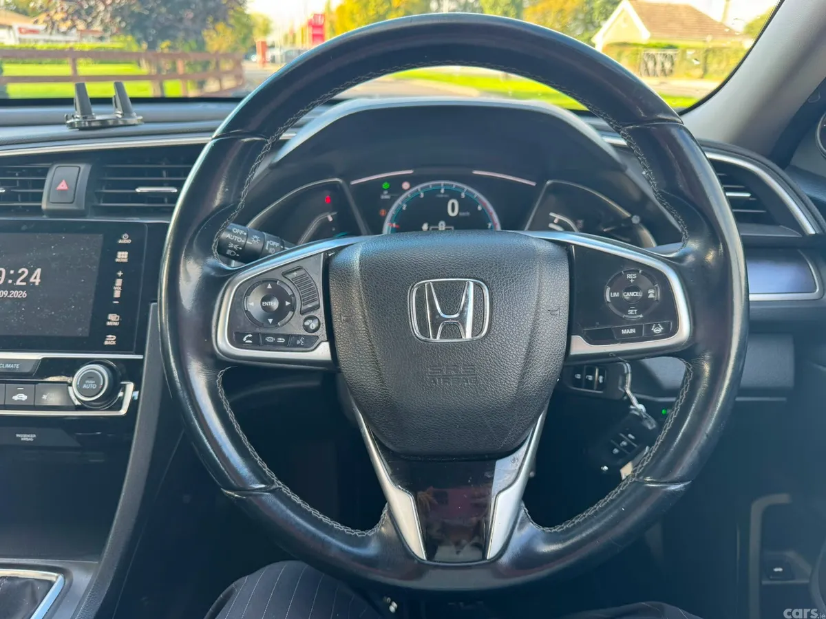 Honda Civic Saloon, Petrol, 2019, Black