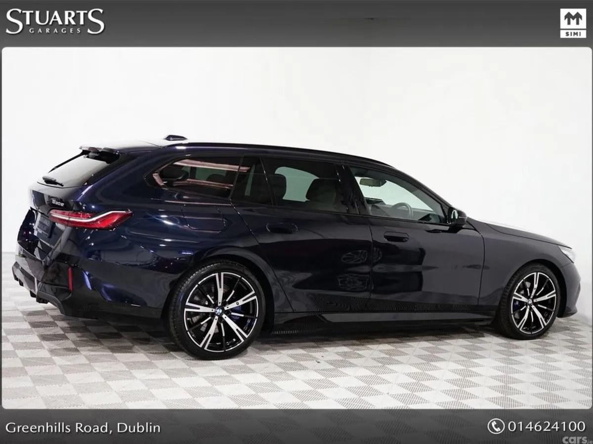 BMW 5-Series Estate, Petrol Plug-in Hybrid, 2025, Black