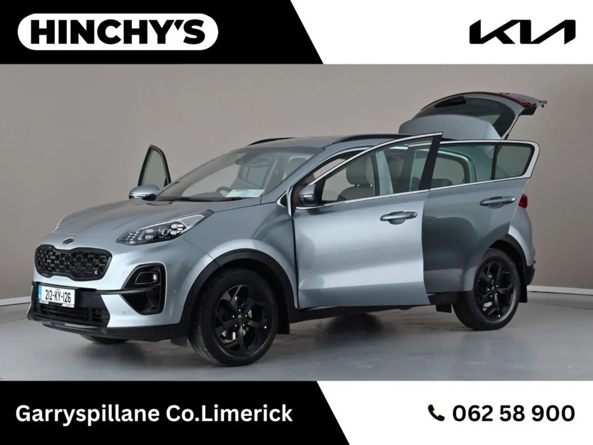 Kia Sportage SUV, Diesel Hybrid, 2021, Grey