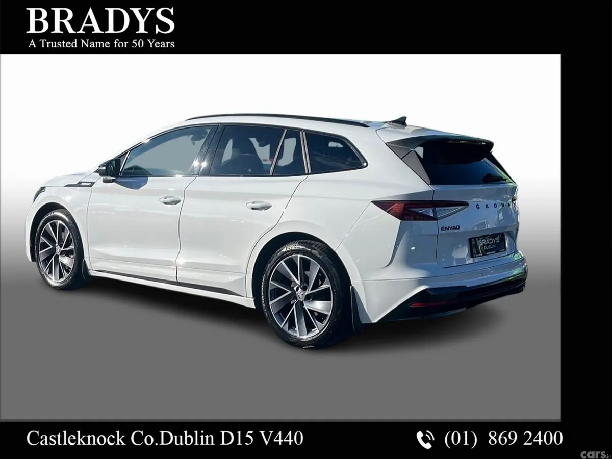 Skoda Enyaq SUV, Electric, 2023, White