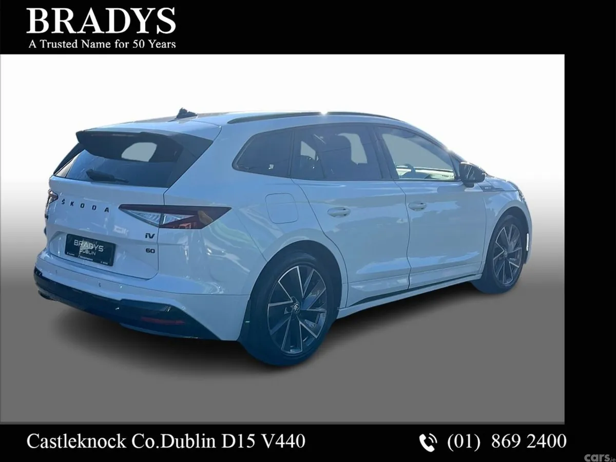 Skoda Enyaq SUV, Electric, 2023, White