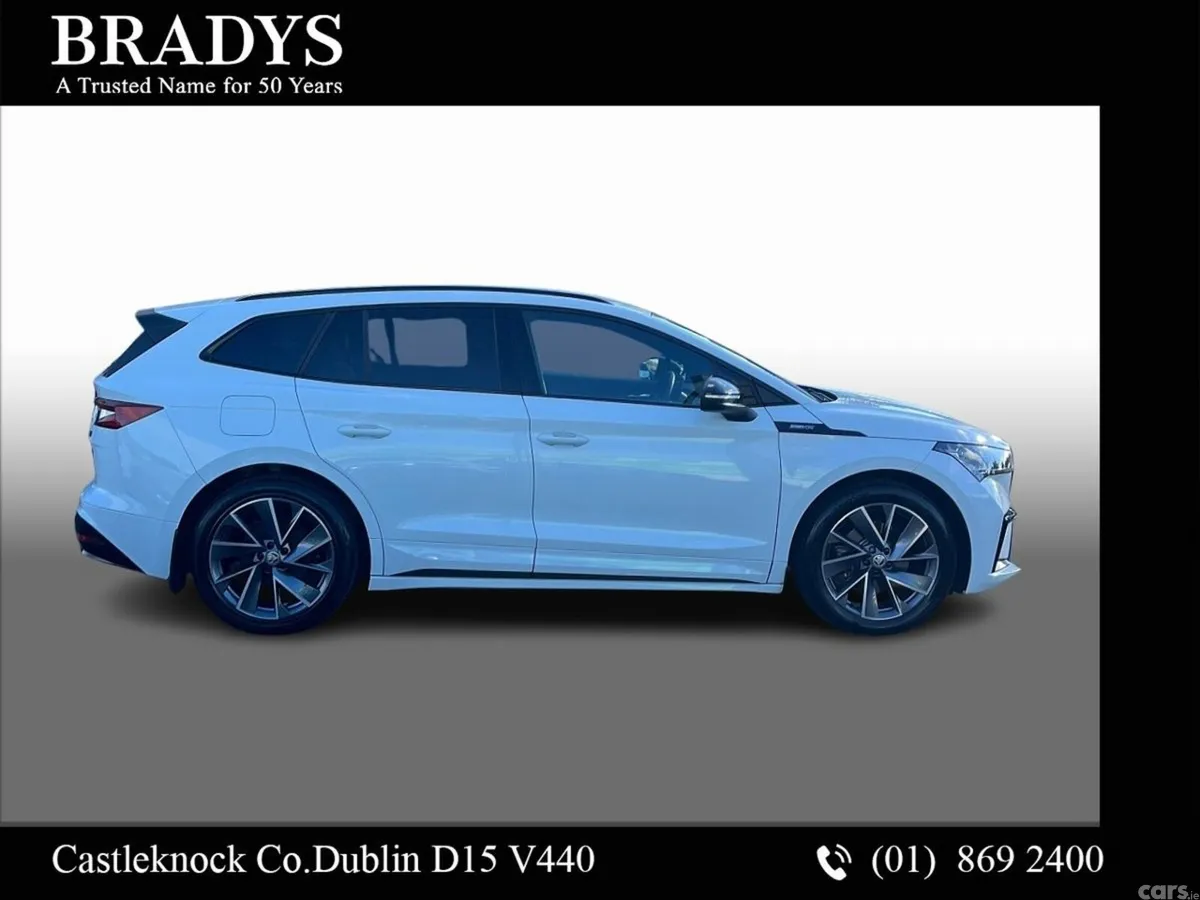 Skoda Enyaq SUV, Electric, 2023, White