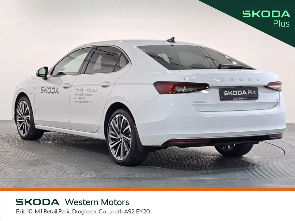 Skoda Superb Saloon, Petrol Plug-in Hybrid, 2026, White
