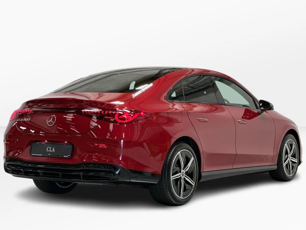 Mercedes-Benz CLA Saloon, Electric, 2026, Red