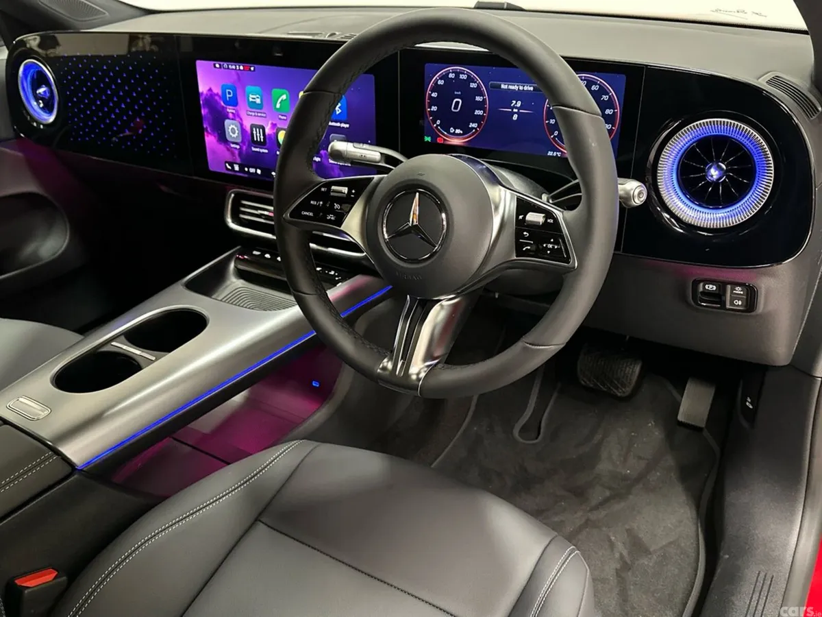 Mercedes-Benz CLA Saloon, Electric, 2026, Red