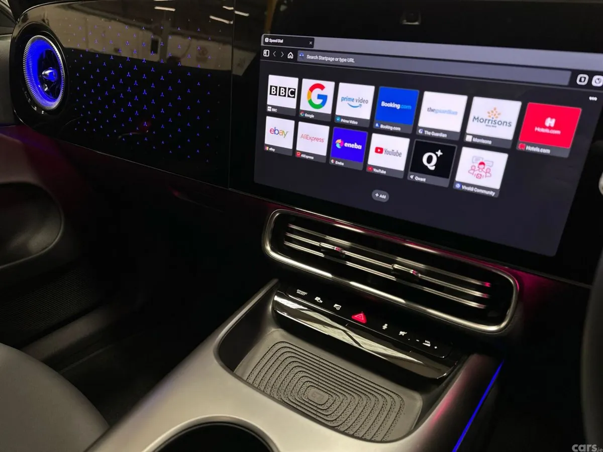 Mercedes-Benz CLA Saloon, Electric, 2026, Red