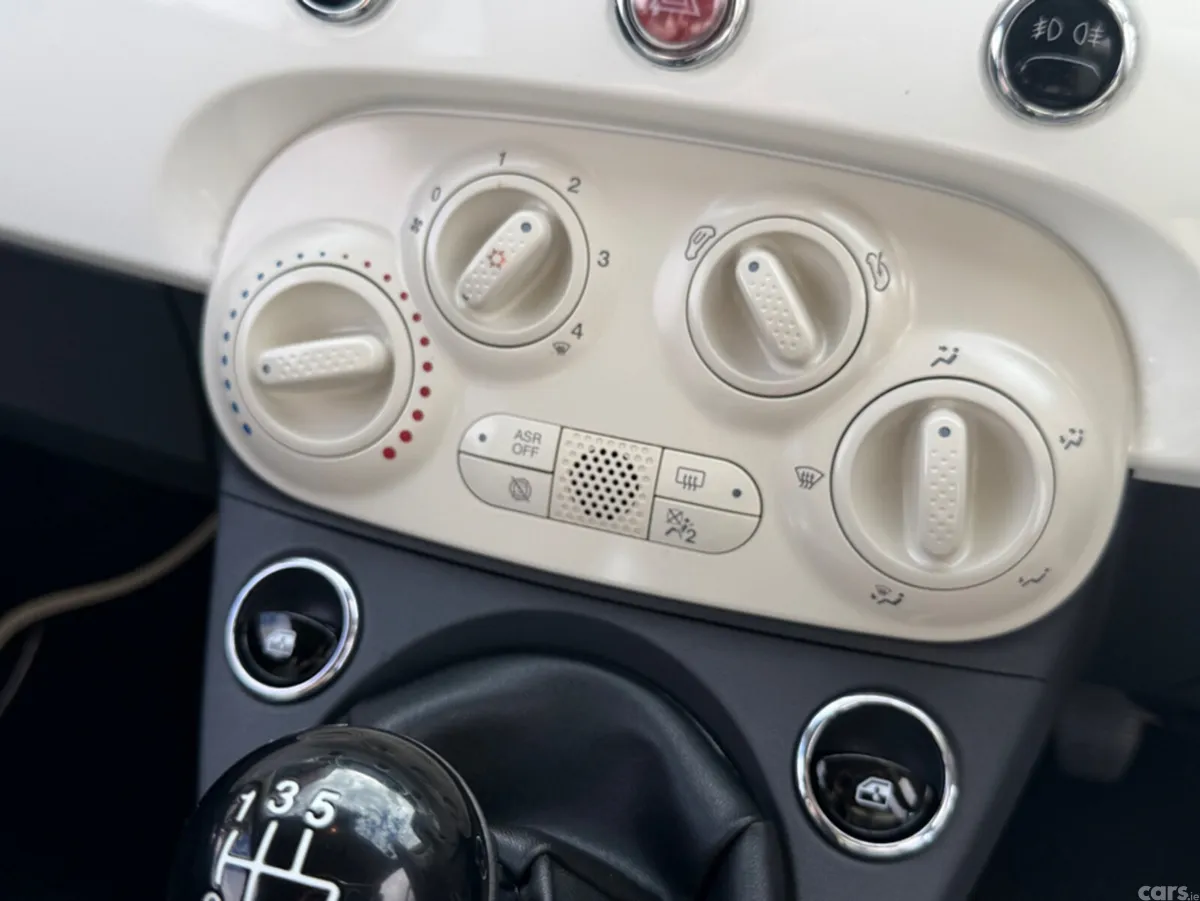 Fiat 500 Convertible, Petrol, 2016, White