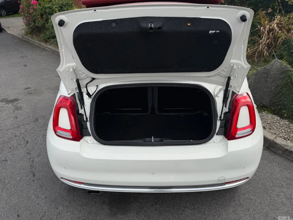 Fiat 500 Convertible, Petrol, 2016, White