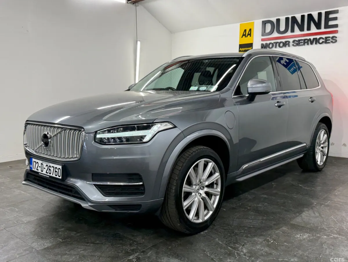 Volvo XC90 Estate, Petrol Plug-in Hybrid, 2017, Grey