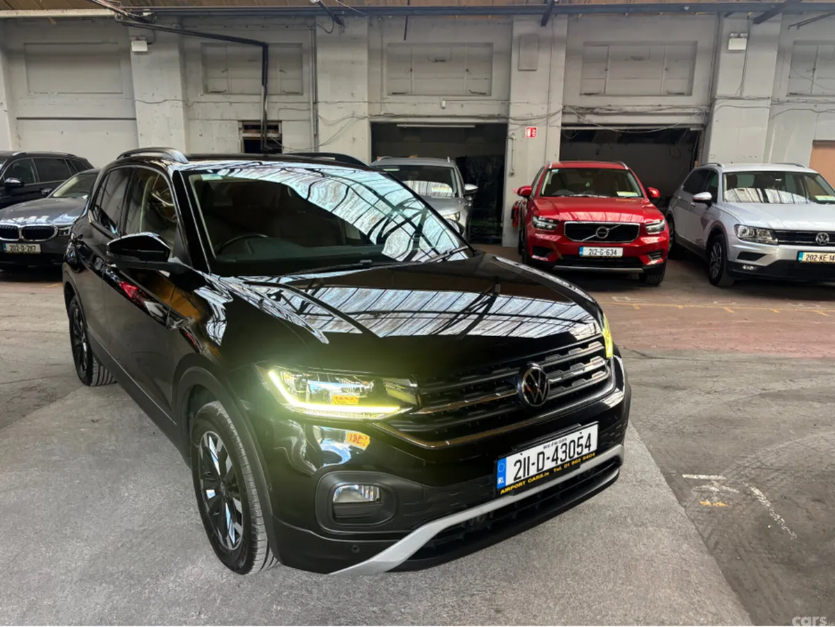 Volkswagen T-Cross Estate, Petrol, 2021, Black