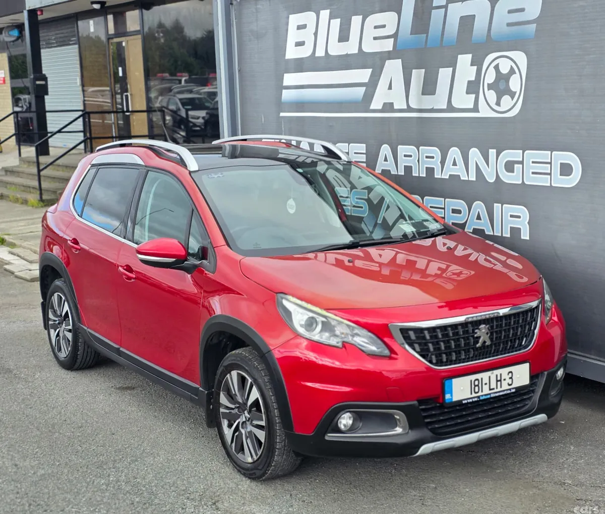 Peugeot 2008 Estate, Petrol, 2018, Red