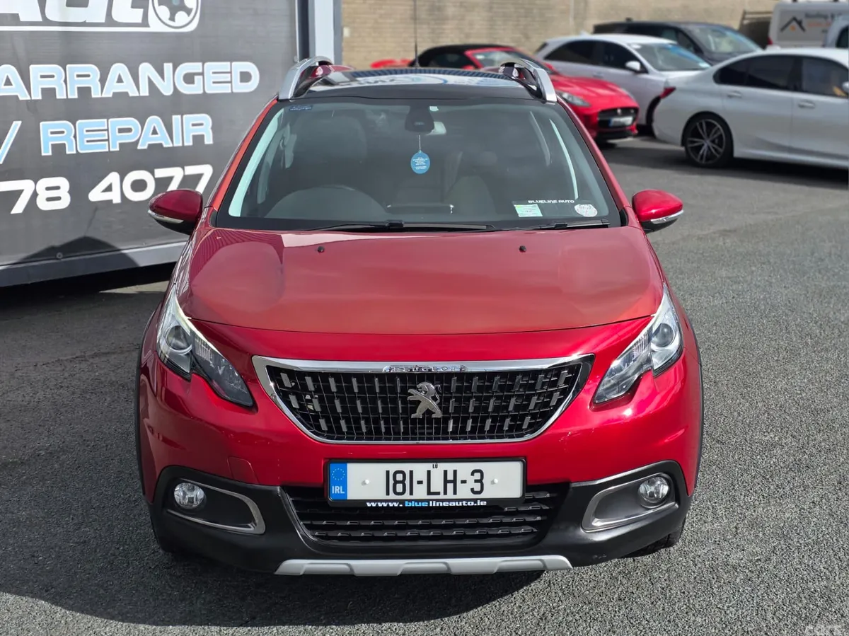Peugeot 2008 Estate, Petrol, 2018, Red