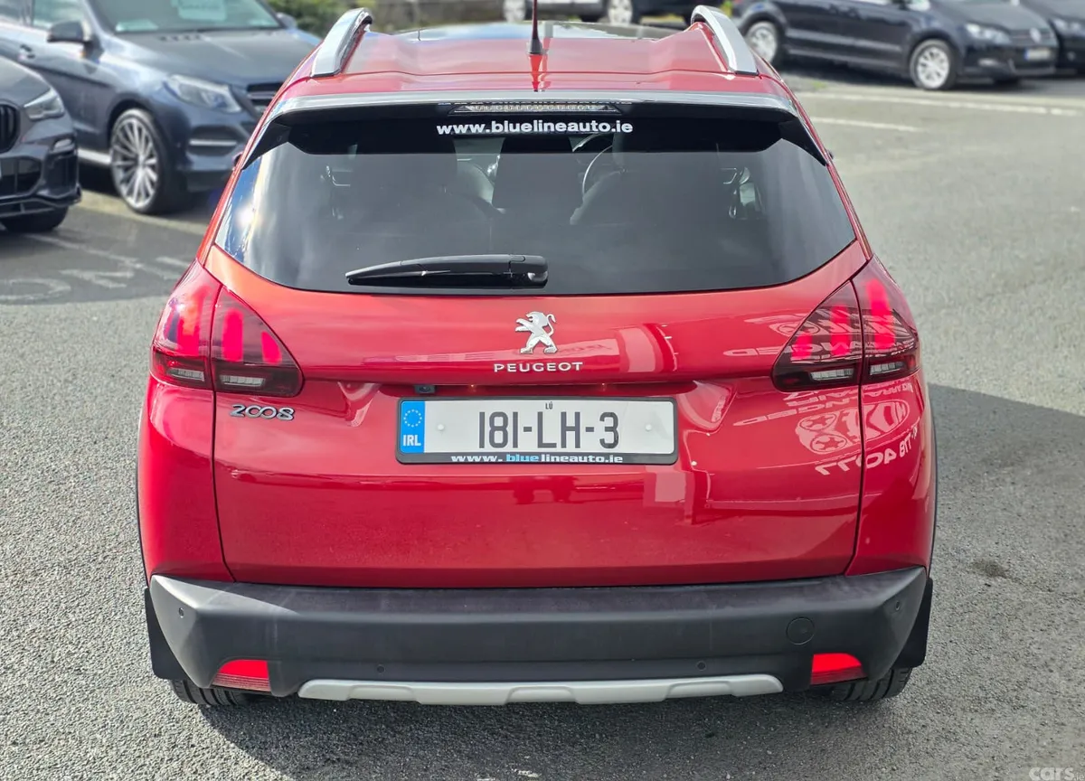 Peugeot 2008 Estate, Petrol, 2018, Red