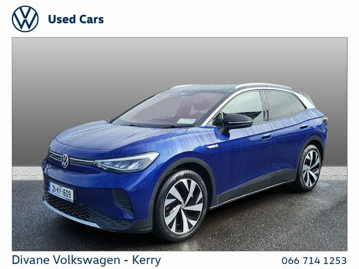 Volkswagen ID.4 Hatchback, Electric, 2021, Blue