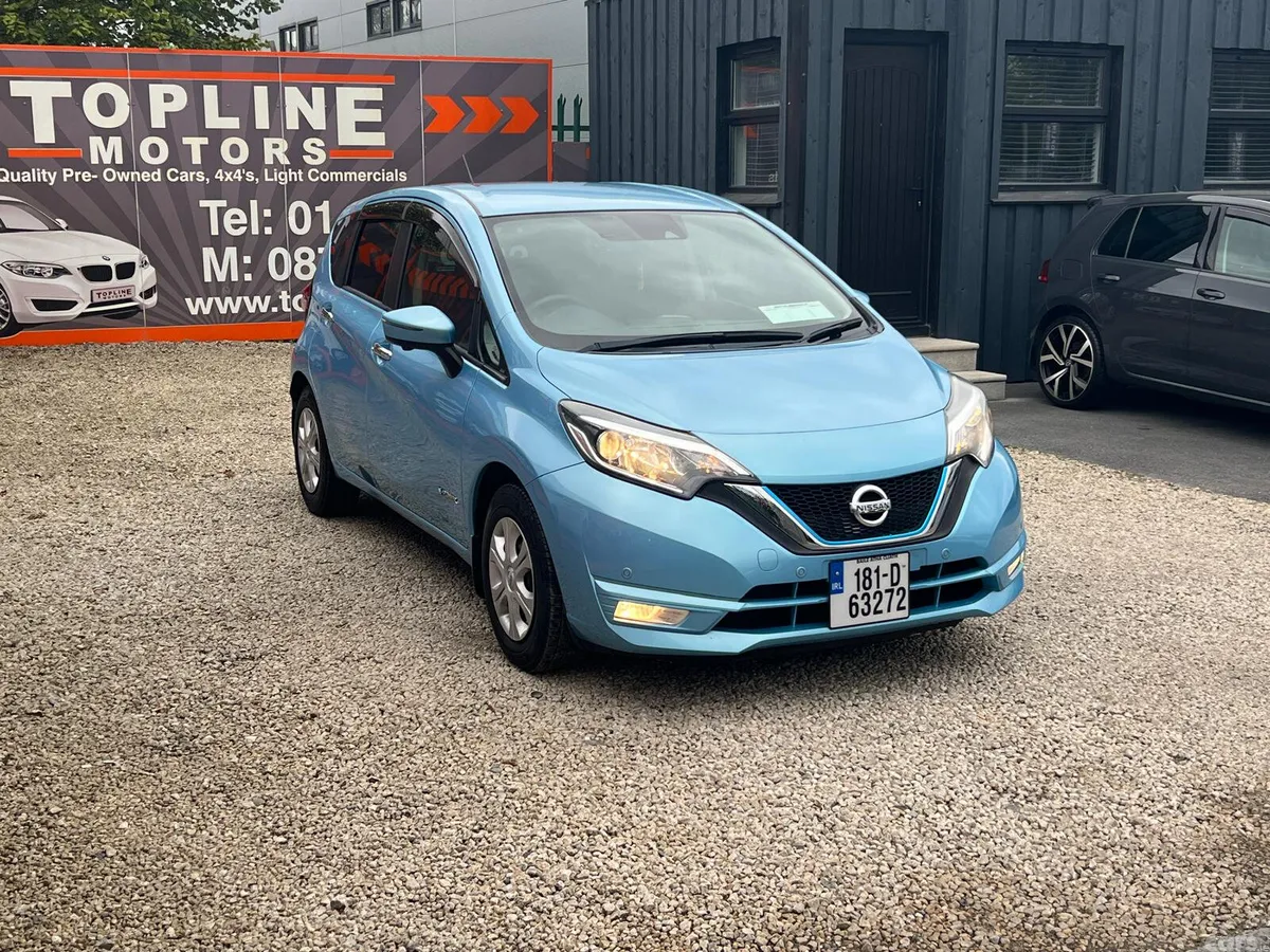 Nissan Note Hatchback, Petrol Hybrid, 2018, Blue
