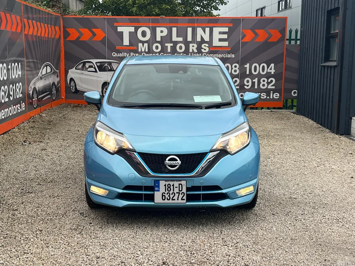 Nissan Note Hatchback, Petrol Hybrid, 2018, Blue