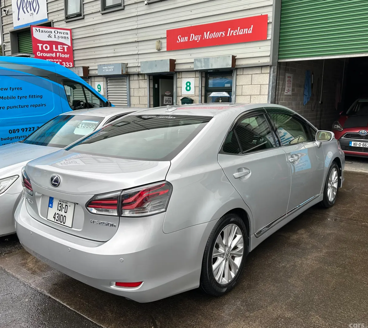 Lexus HS Saloon, Petrol Hybrid, 2013, Silver