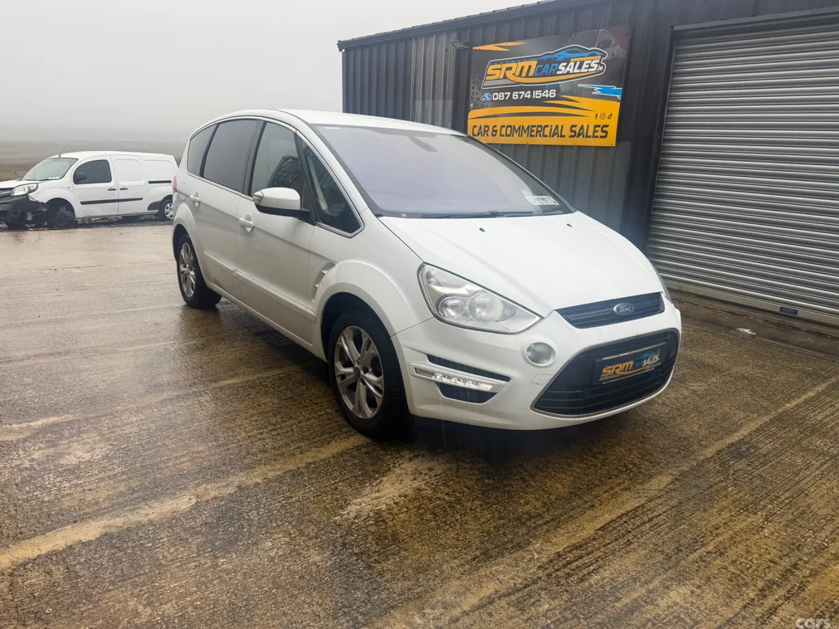 Ford S-Max MPV, Diesel, 2014, White