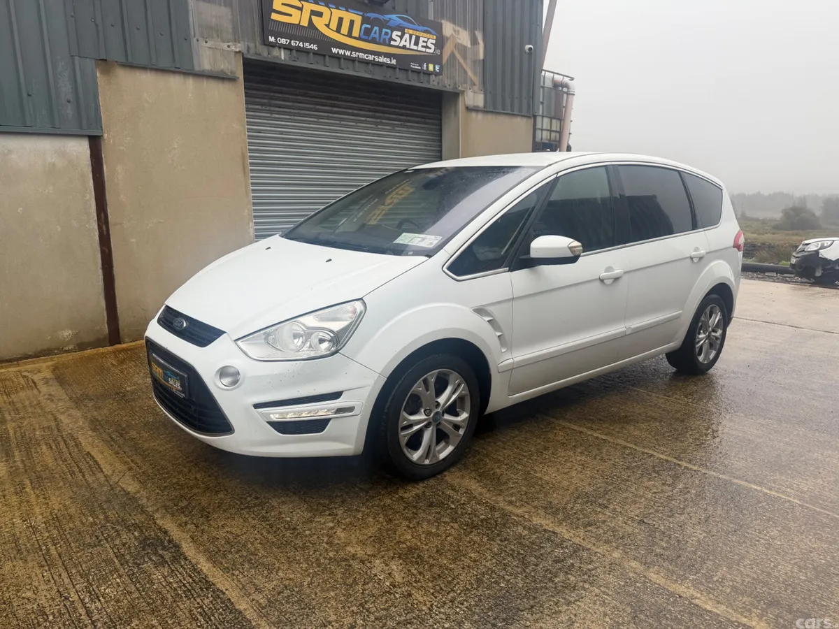 Ford S-Max MPV, Diesel, 2014, White