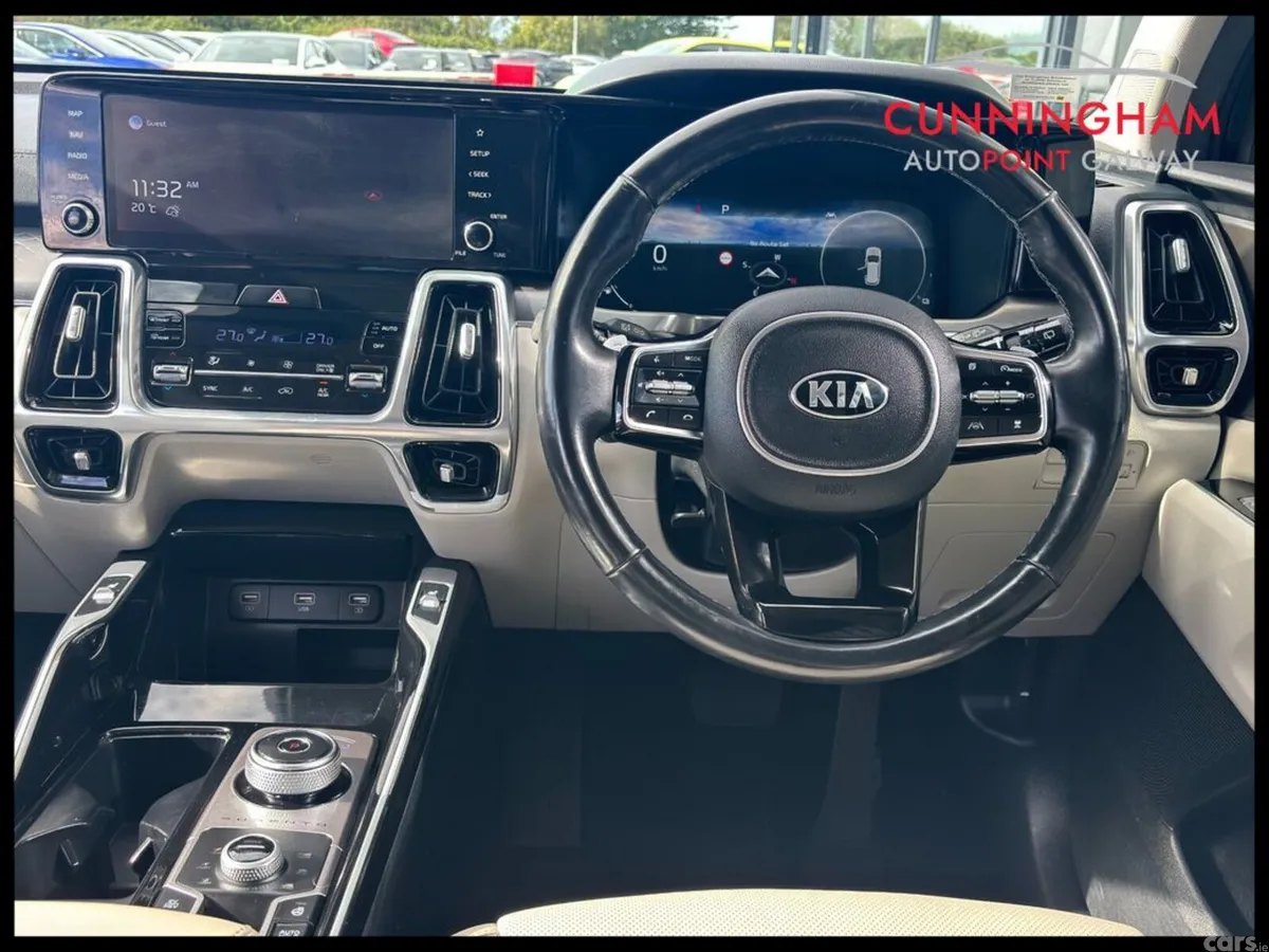 Kia Sorento SUV, Petrol Plug-in Hybrid, 2021, Blue