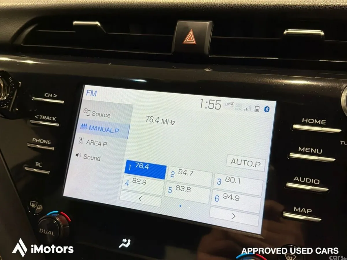 Toyota Camry Saloon, Petrol Hybrid, 2020, Black