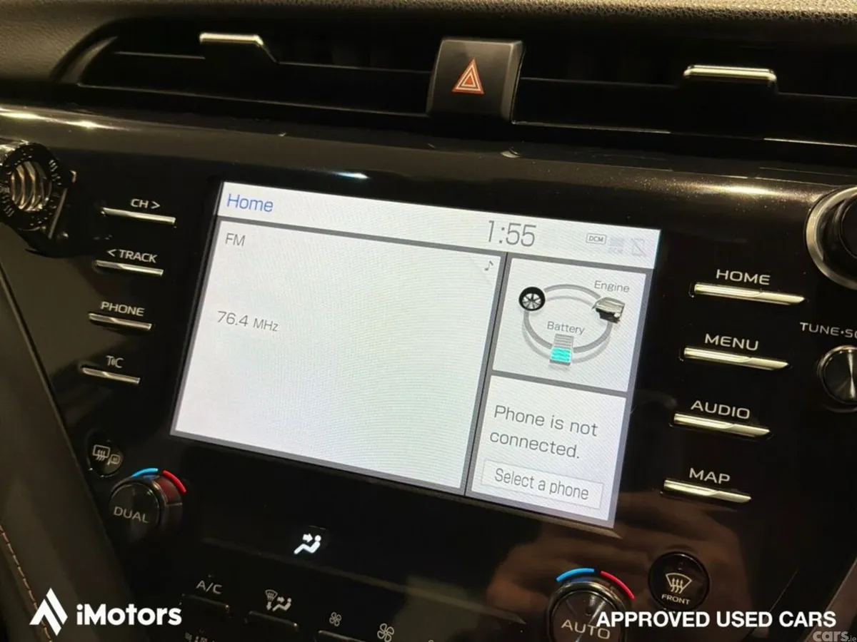 Toyota Camry Saloon, Petrol Hybrid, 2020, Black