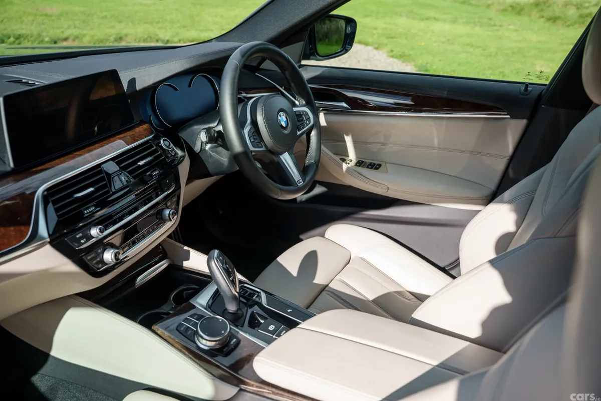 BMW 5-Series Saloon, Petrol, 2018, Grey
