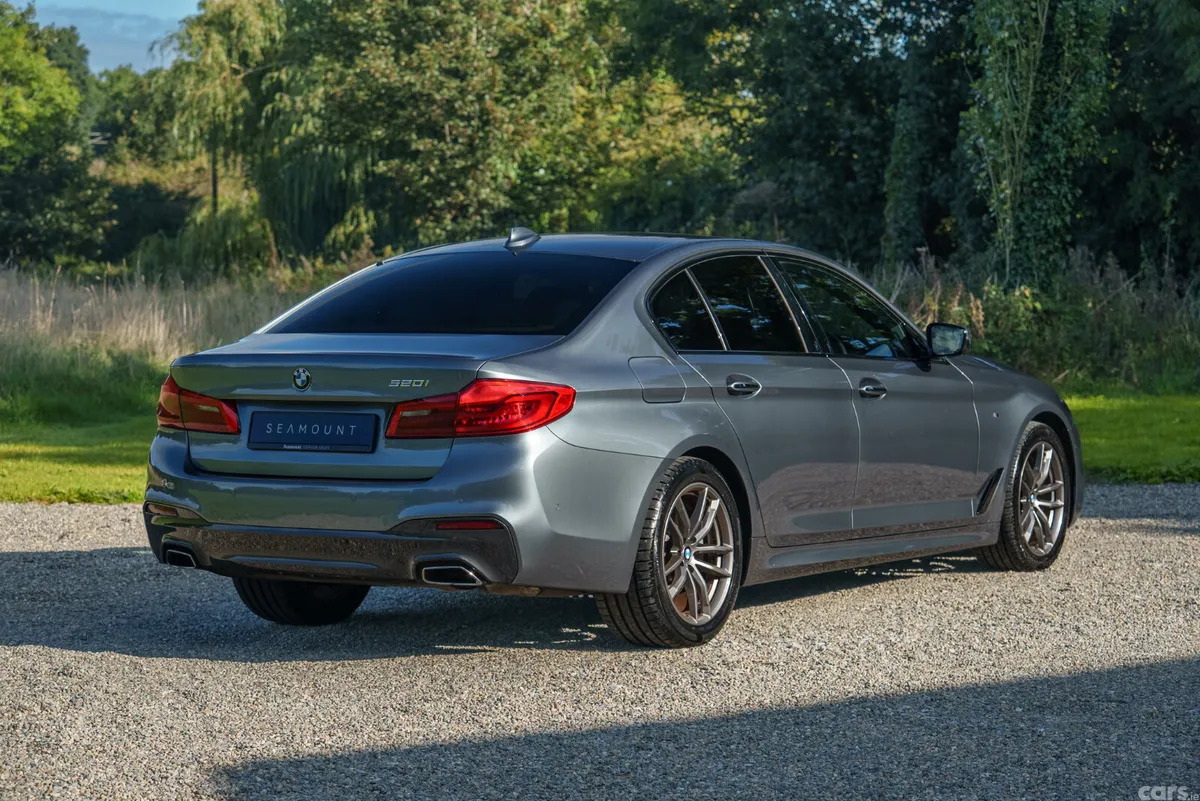 BMW 5-Series Saloon, Petrol, 2018, Grey