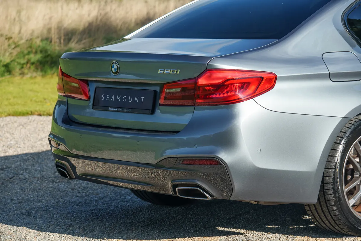 BMW 5-Series Saloon, Petrol, 2018, Grey
