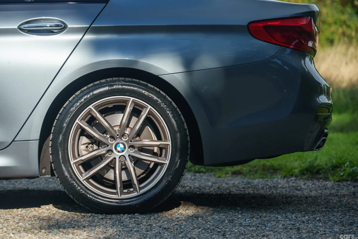 BMW 5-Series Saloon, Petrol, 2018, Grey