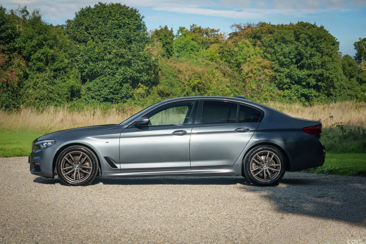 BMW 5-Series Saloon, Petrol, 2018, Grey
