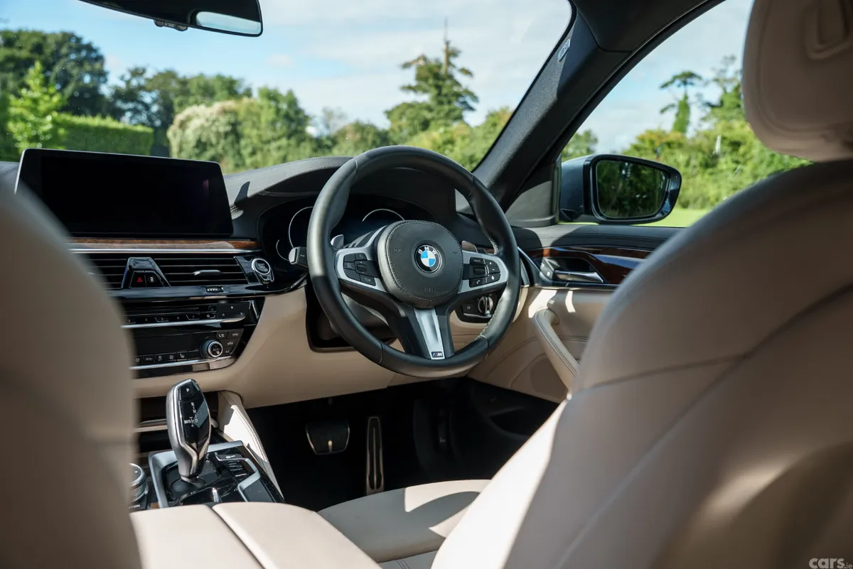 BMW 5-Series Saloon, Petrol, 2018, Grey