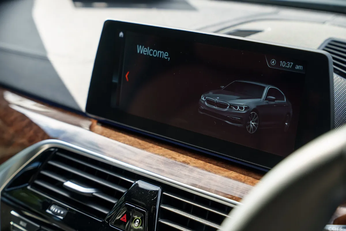 BMW 5-Series Saloon, Petrol, 2018, Grey
