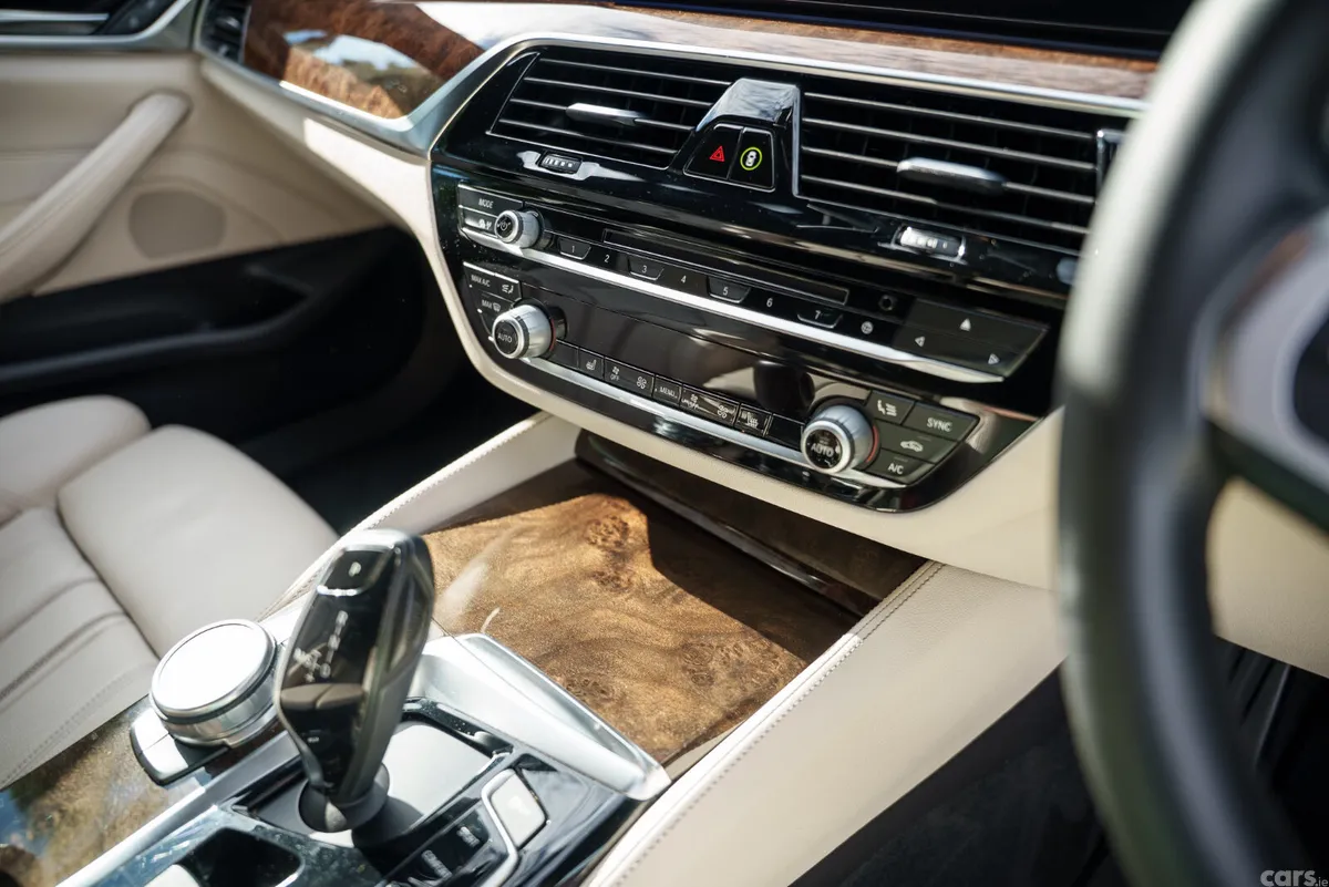 BMW 5-Series Saloon, Petrol, 2018, Grey
