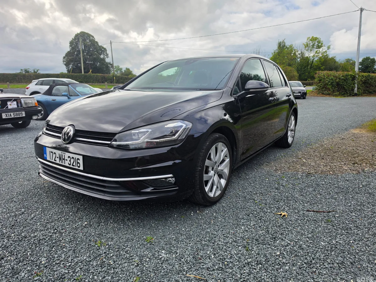 Volkswagen Golf Hatchback, Petrol, 2017, Black