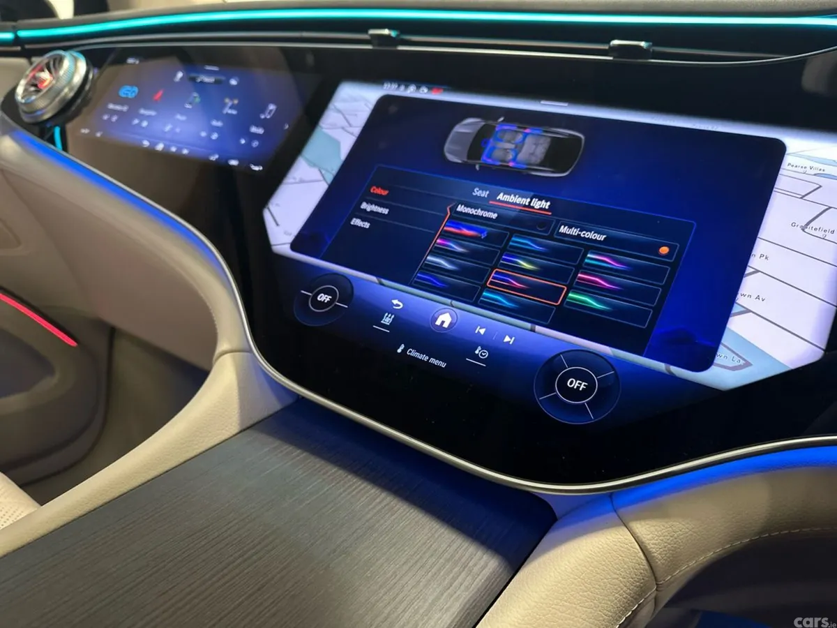 Mercedes-Benz EQS SUV, Electric, 2026, Blue