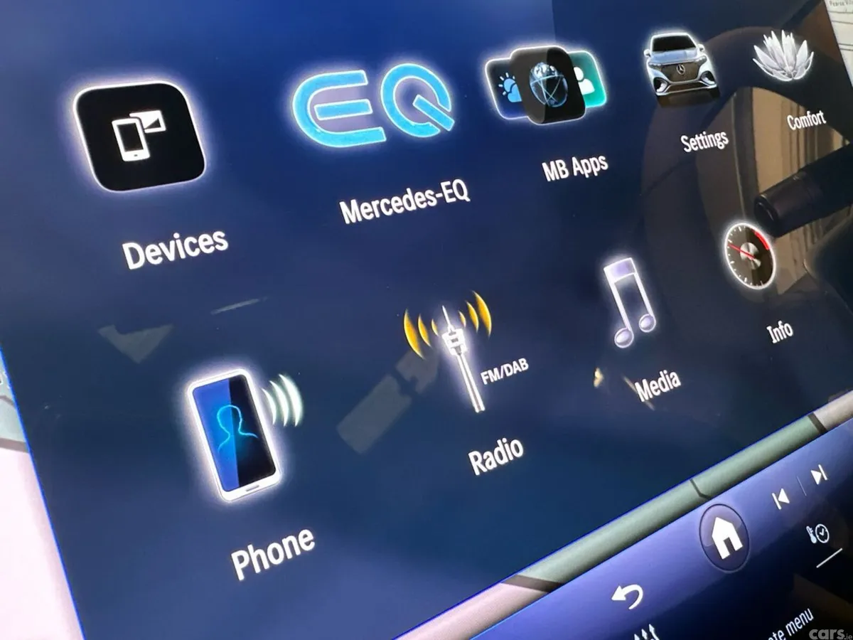 Mercedes-Benz EQS SUV, Electric, 2026, Blue