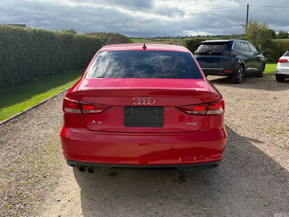 Audi A3 Saloon, Petrol, 2017, Red
