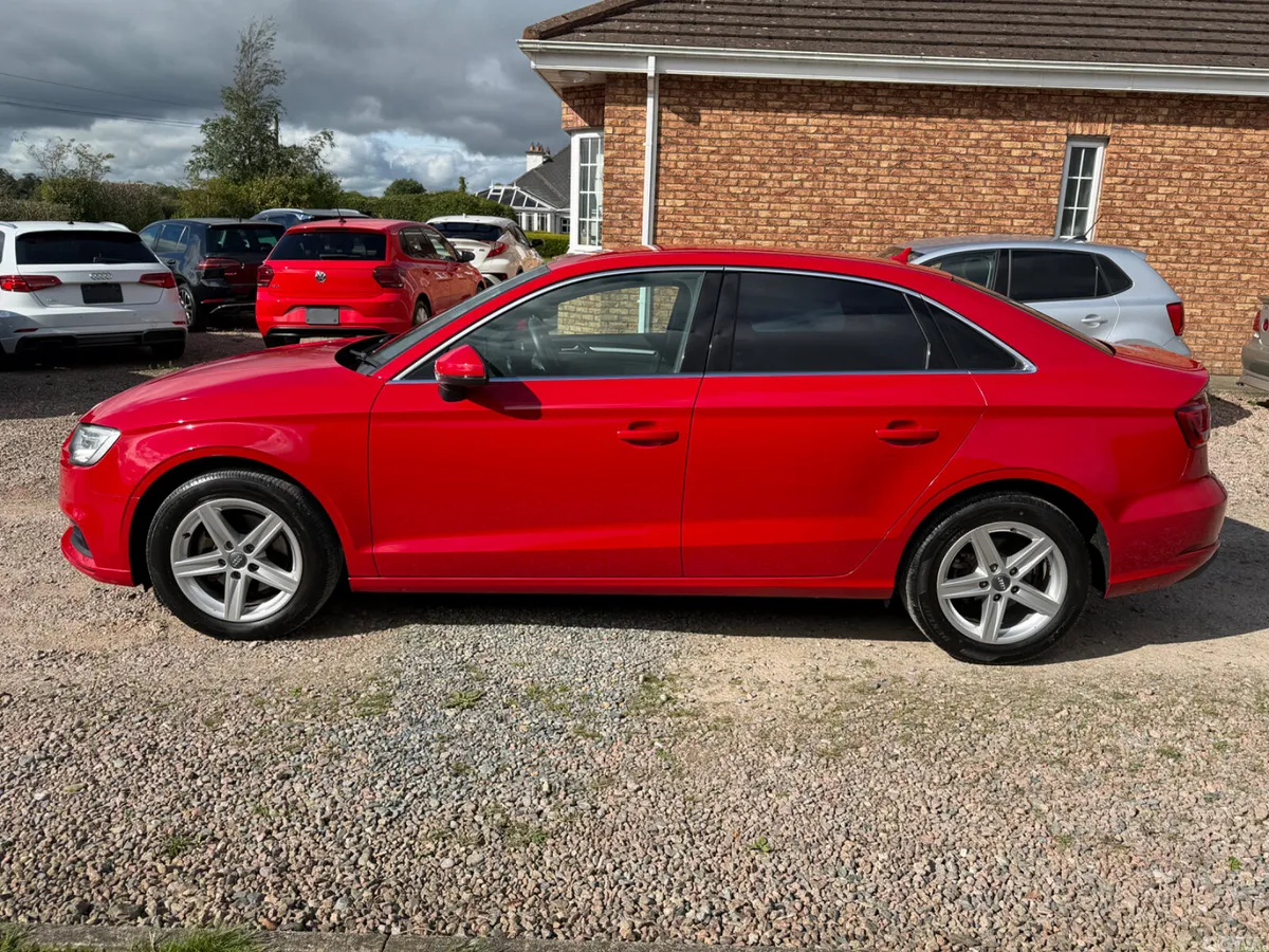 Audi A3 Saloon, Petrol, 2017, Red