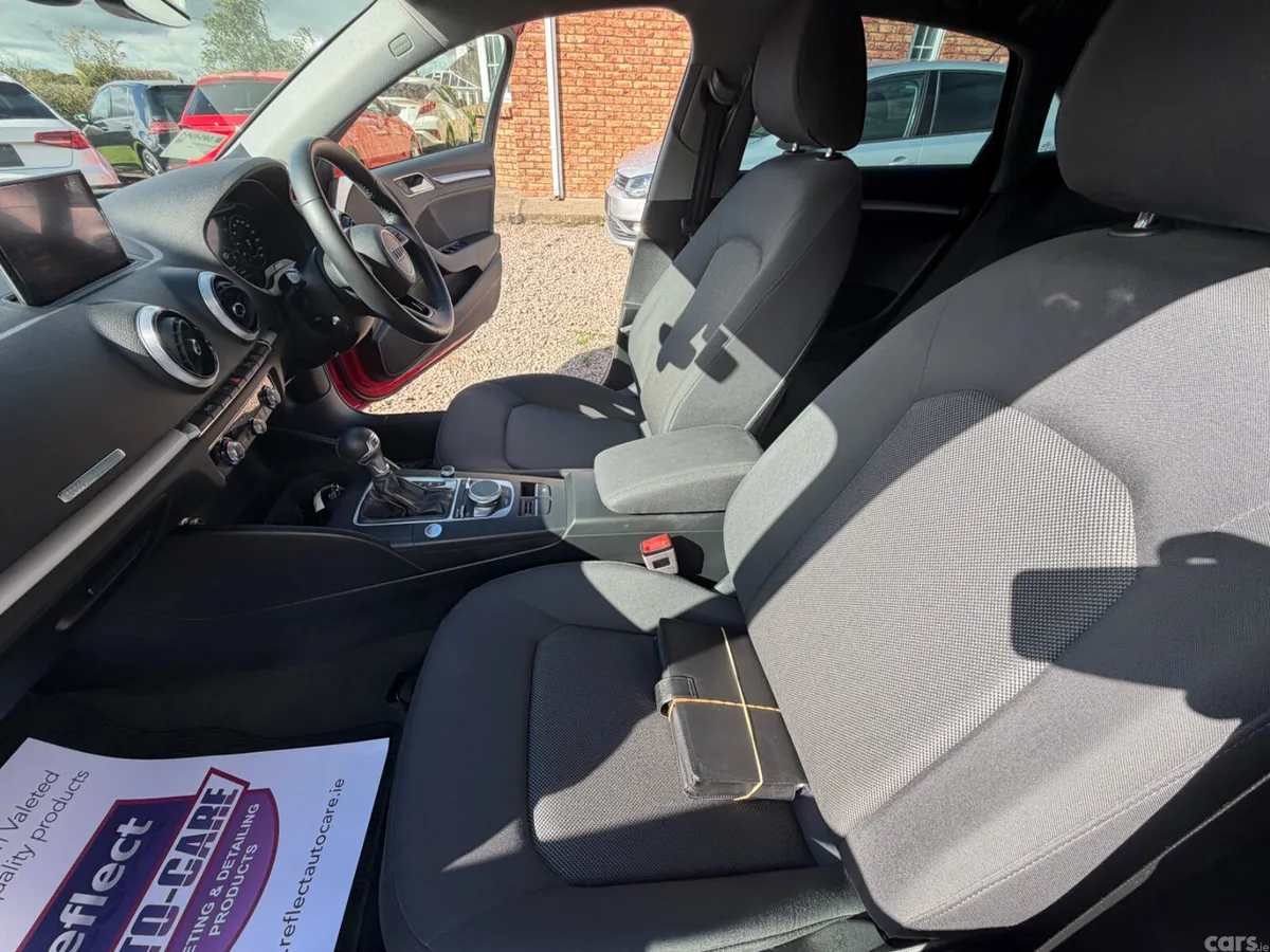 Audi A3 Saloon, Petrol, 2017, Red