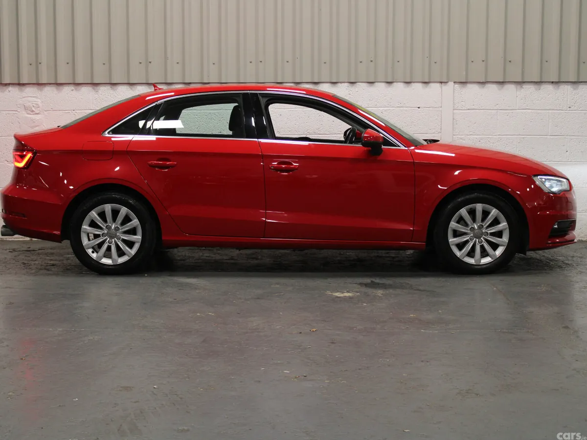 Audi A3 Saloon, Petrol, 2014, Red