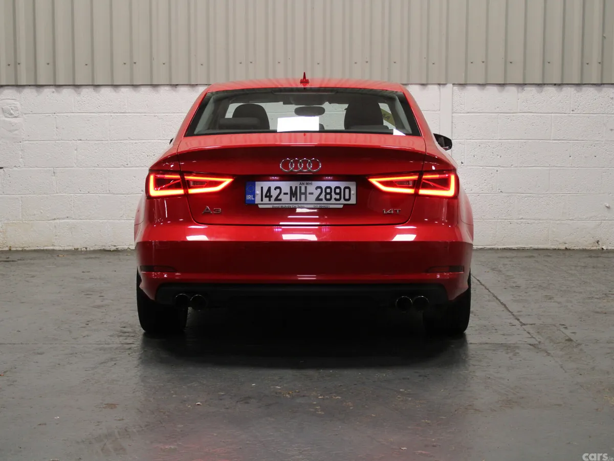 Audi A3 Saloon, Petrol, 2014, Red