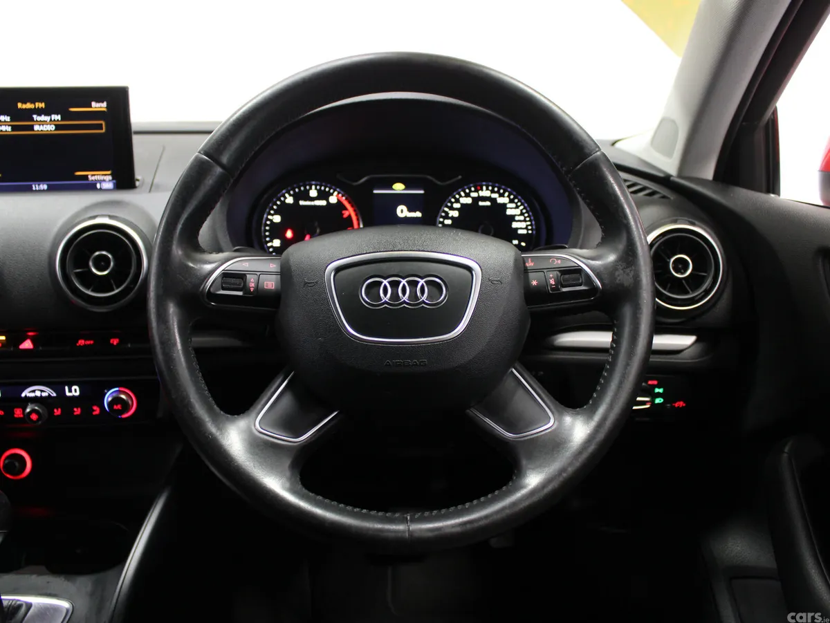 Audi A3 Saloon, Petrol, 2014, Red